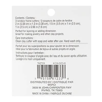 Window Frame Clay Cutters by Craft Smart®