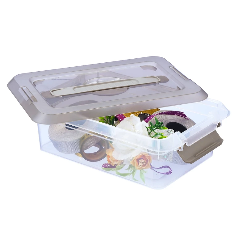 3.4qt. Storage Bin with Lid by Simply Tidy