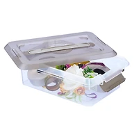 3.4qt. Storage Bin with Lid by Simply Tidy