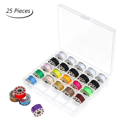 NEX™ 17 Color Cute Sewing Thread With Bobbins Set