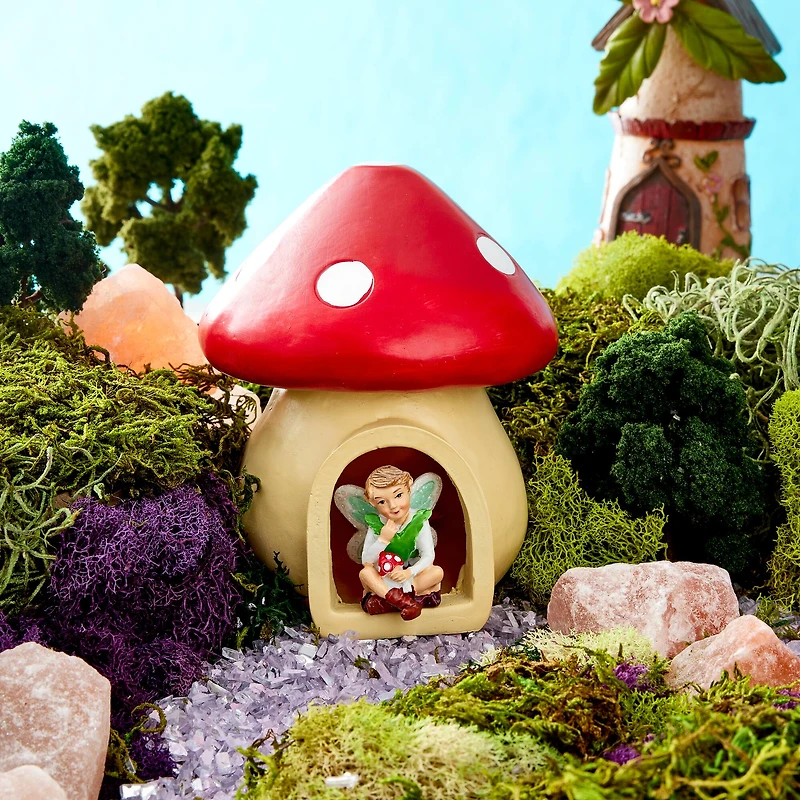 12 Pack: Mini Mushroom House by Make Market®
