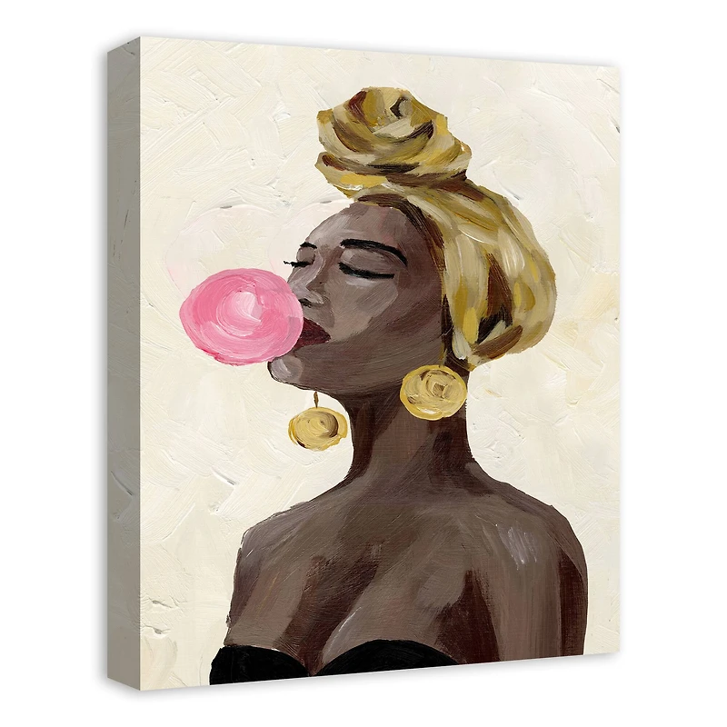 Bubble Gum Fashion 16" x 20" Canvas Wall Art