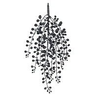 10" Black Glitter Boxwood Pick by Ashland®