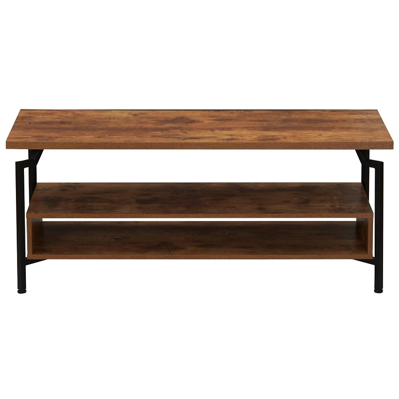 Household Essentials Crown 47" TV Stand with Storage Compartment