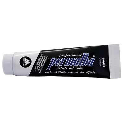 Weber® Permalba® Black Oil Paint, 150mL 