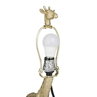 23" Gold Eclectic Accent Lamp
