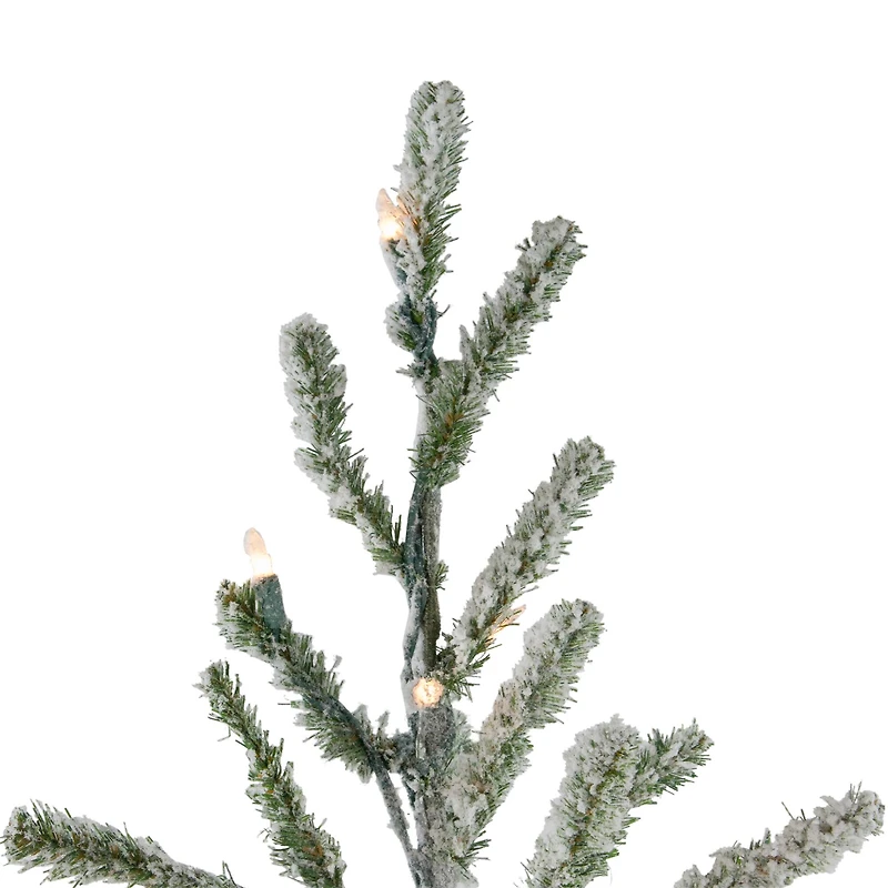 5ft. Pre-Lit Alpine Twig Artificial Christmas Tree, Warm White Lights