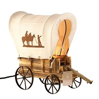 13" Western Wagon Table Lamp