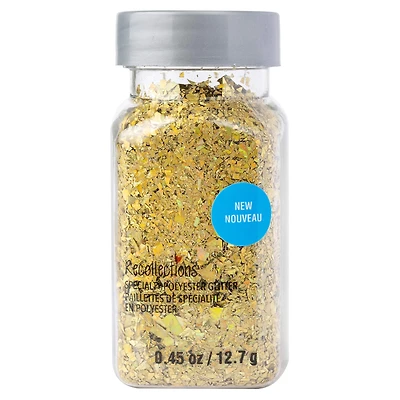 Gold Flakes Specialty Polyester Glitter by Recollections™