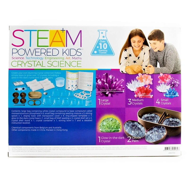 STEAM Powered Kids™ Crystal Science Kit