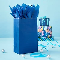 Small Navy Paper Bags by Celebrate It™