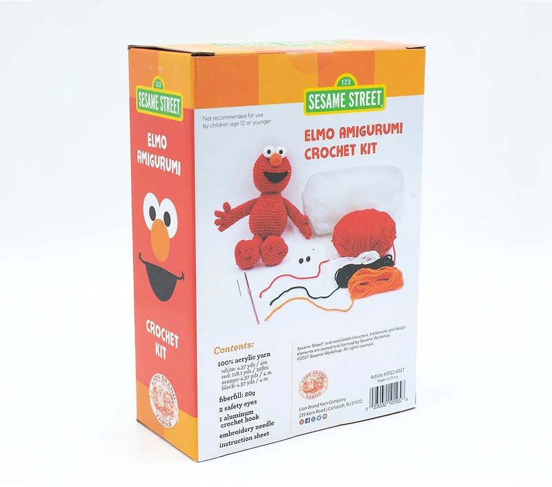 Lion Brand® Elmo Sesame Street Amigurumi Crochet Kit