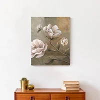 Sage Magnolias 16" x 20" Canvas Wall Art