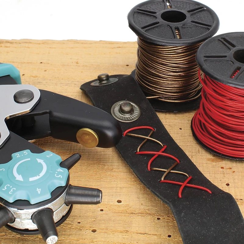 The Beadsmith® Rotating Leather Hole Punch