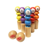 Fun2Give® Retr-Oh!™ Wooden Bowling Game