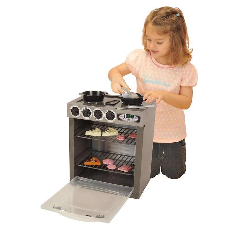 16-Piece Children's Electronic Stove Playset