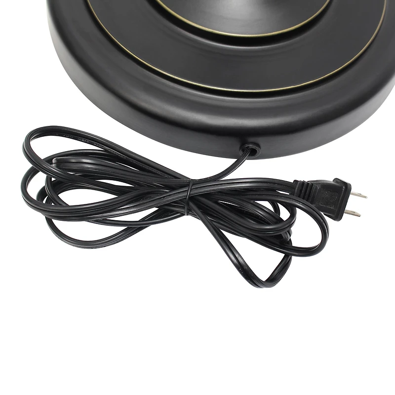 Lalia Home 3-Piece Restoration Bronze Lamp Set