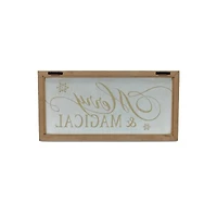 15.75" White & Gold Merry & Magical Wall Décor by Ashland®