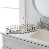 Home Details Circles & Squares Large Mirror Vanity Tray