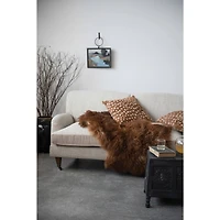 Hello Honey® Goat Fur Cushion