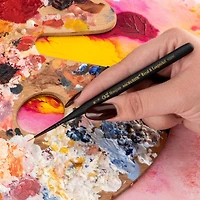 Royal & Langnickel® Mini Majestic™ Short Handle Monogram Brush