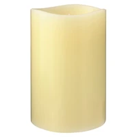 6 Pack: 4" x 6" LED Flame Pillar Candle by Ashland®