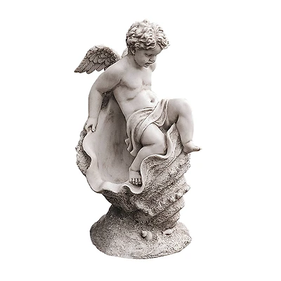Design Toscano 23" Testing the Waters Cherub Sculpture