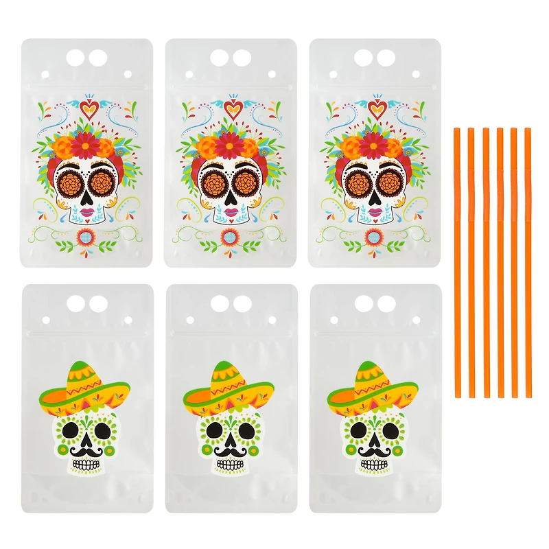 Day of the Dead Drink Pouches by Ashland®