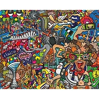 Ohpopsi Sports Illustrations Wall Mural
