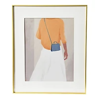 Hello Honey® Framed Abstract Figure & Purse Print Wall Art