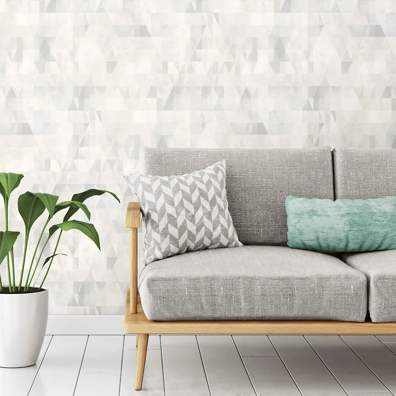 RoomMates Prismatic Geo Peel & Stick Wallpaper