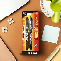 Pilot® FriXion Ball® 0.7mm Black Erasable Gel Ink Pens 2 Set