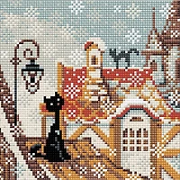 RIOLIS Cats Winter Diamond Mosaic Kit