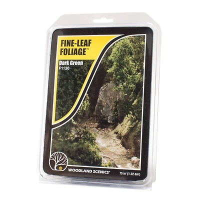 Woodland Scenics® Dark Green Fine Leaf Foliage