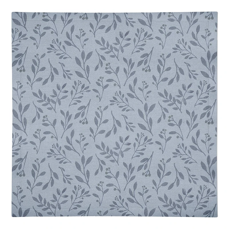 Delicate Floral Cotton Twill Napkin