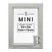 Mini Silver B Frame by Studio Décor®