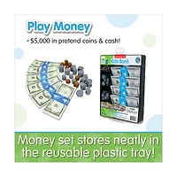 Play Money Set - Kids Bank