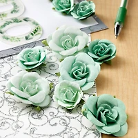 Mint Sweetwater Rose Embellishments by Recollections™ Signature™