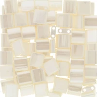 Miyuki® Tila® 5mm 2-Hole Square Glass Seed Beads