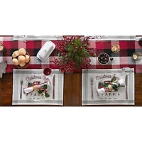 DII® Tree Farm Truck Printed Placemats, 6ct.