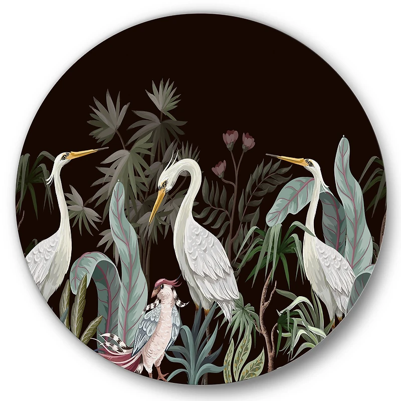 Designart - Chinoiserie With Birds and Peonies III