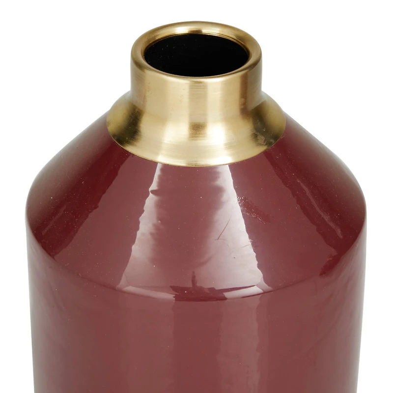 The Novogratz Set of 2" Metal Modern Vase