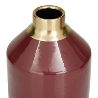 The Novogratz Set of 2" Metal Modern Vase
