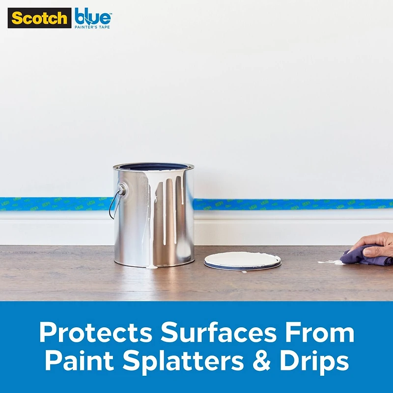 ScotchBlue™ 24" x 90ft. Painter's Tape & Plastic with Dispenser