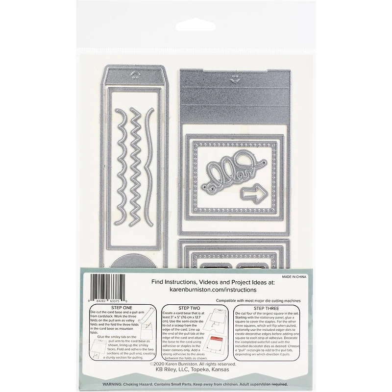 Karen Burniston Waterfall Card Dies