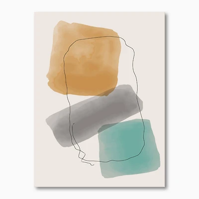 Designart - Minimal Elementary Organic And Geometric Compostions XXXXII