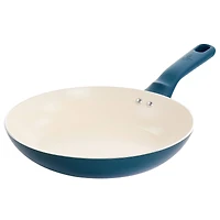 Spice by Tia Mowry Savory Saffron Teal 16 Piece Ceramic Nonstick Cookware Set