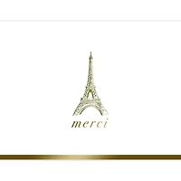 JAM Paper Premium Merci Thank You Card Set, 12ct.