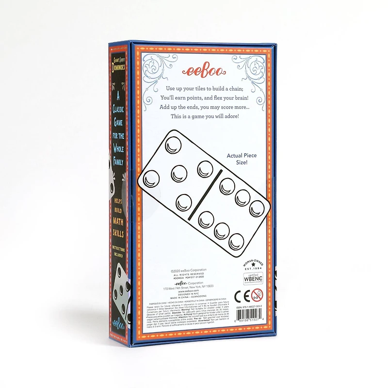 eeBoo Giant Shiny Holographic Foil Dominoes