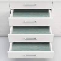 NuWallpaper Teal Tibetan Grasscloth Peel & Stick Wallpaper